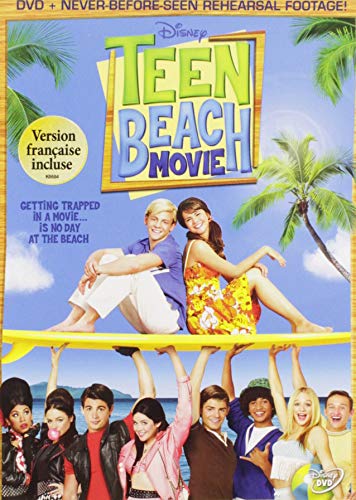 TEEN BEACH MOVIE   FILM D ADOS  LA PLAGE (DVD + IN-PACKED ZIPPER PULL) Online now