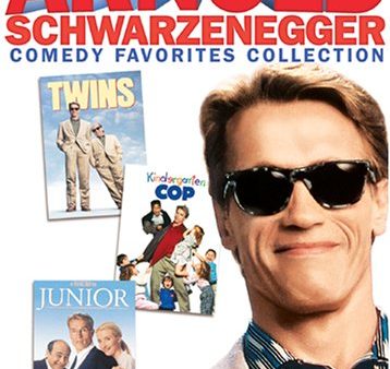 ARNOLD SCHWARZENEGGER - COMEDY FAVORITES COLLECTION: TWINS   KINDERGARTEN COP   JUNIOR (BILINGUAL) Sale