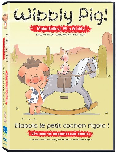 WIBBLY PIG - MAKE-BELIEVE WITH WIBBLY   DVELOPPE TON IMAGINATION AVEC DIABOLO LE PETIT COCHON RIGOLO (BILINGUAL) For Cheap