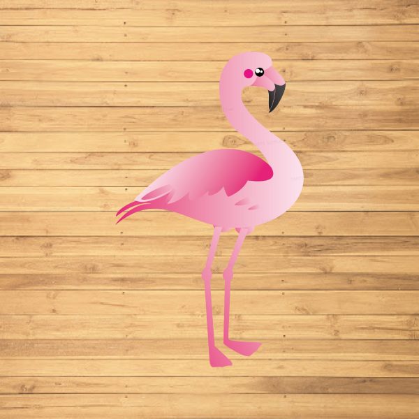 Flamingo Theme Cutout FLM-08 Fashion