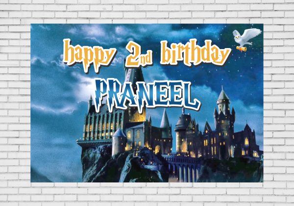 Harry Potter Theme Backdrop on Sale