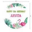 Flamingo Theme Backdrop Sale