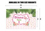 Flamingo Theme Personalized Backdrop Sale