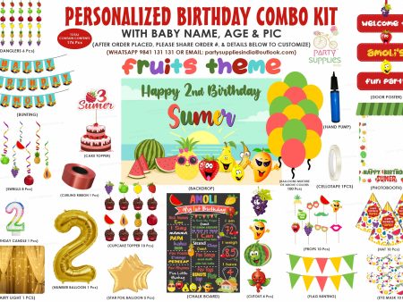 Fruits Theme Premium Kit on Sale