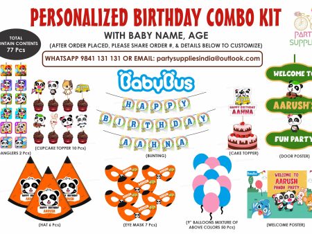 Baby Bus Theme Preferred Kit Online