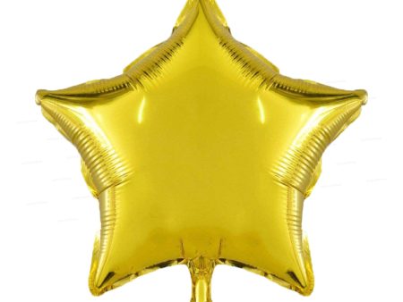 Star Shape Premium Gold Foil Balloon Supply