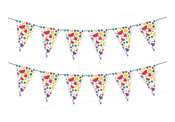 Fruits Theme Flag Classic Bunting For Cheap