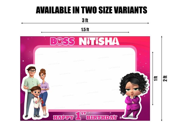 Girl Boss Baby Theme PhotoBooth on Sale