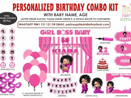 Girl Boss Baby Theme Exclusive Kit For Sale