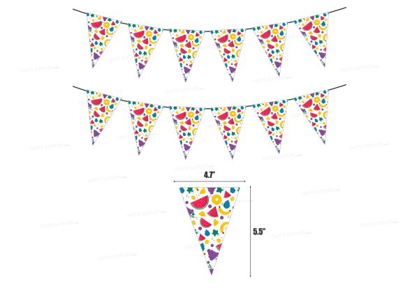 Fruits Theme Flag Classic Bunting For Cheap