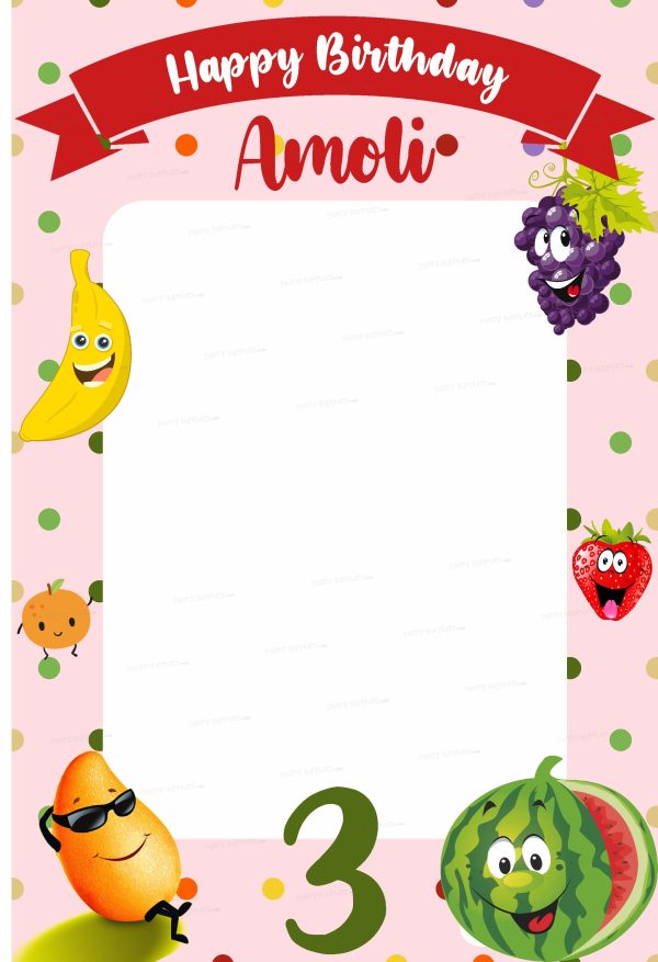 Fruits Theme Customized PhotoBooth For Sale