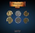 Legendary Metal Coins: Season 5 - Werewolf Coin Set (24 pcs) Cheap