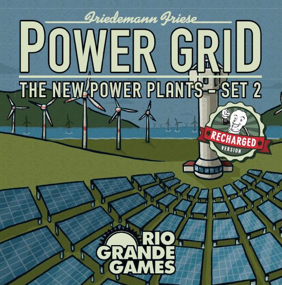 Power Grid: The New Power Plant Cards - Set 2 (Recharged) Online Hot Sale