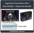 Sleeve Kings - Sleeve Bundle - Legendary Encounters: Alien Deck Building Game + Expansion For Sale