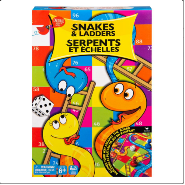 Snakes & Ladders - Kids Hot on Sale