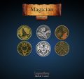 Legendary Metal Coins: Season 5 - Magician Coin Set (24 pcs) Cheap