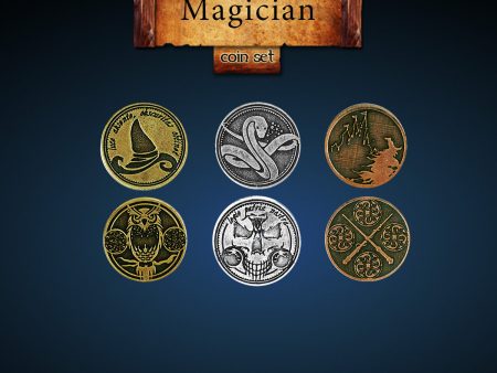 Legendary Metal Coins: Season 5 - Magician Coin Set (24 pcs) Cheap