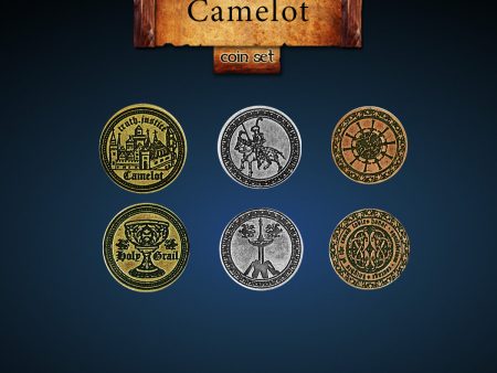 Legendary Metal Coins: Season 5 - Camelot Coin Set (24 pcs) Online Sale