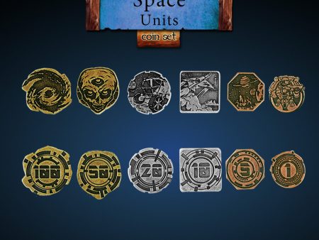 Legendary Metal Coins: Season 5 - Space Units Coin Set (30 pcs) Fashion