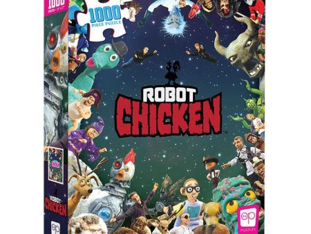 Puzzle - USAopoly - Robot Chicken “It Was Only a Dream” (1000 Pieces) Supply