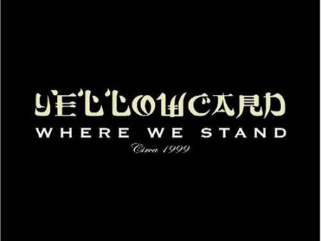 YELLOWCARD - WHERE WE STAND For Sale