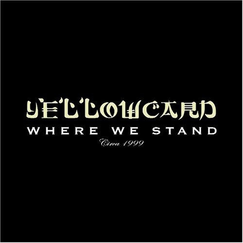 YELLOWCARD - WHERE WE STAND For Sale